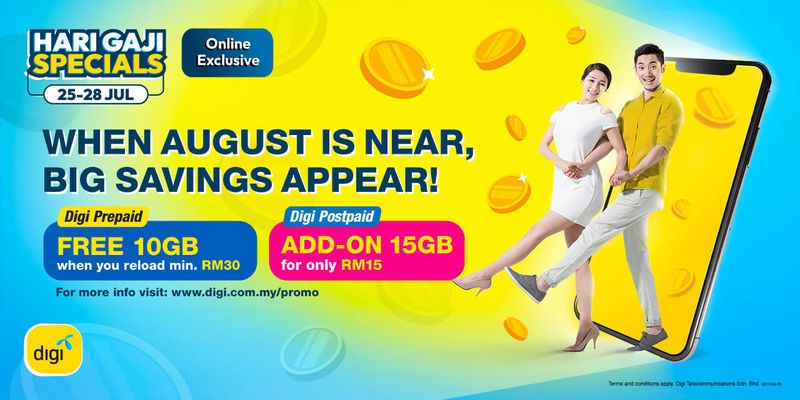 Digi Enhances Hari Gaji Specials With More Attractive Deals And Greater 